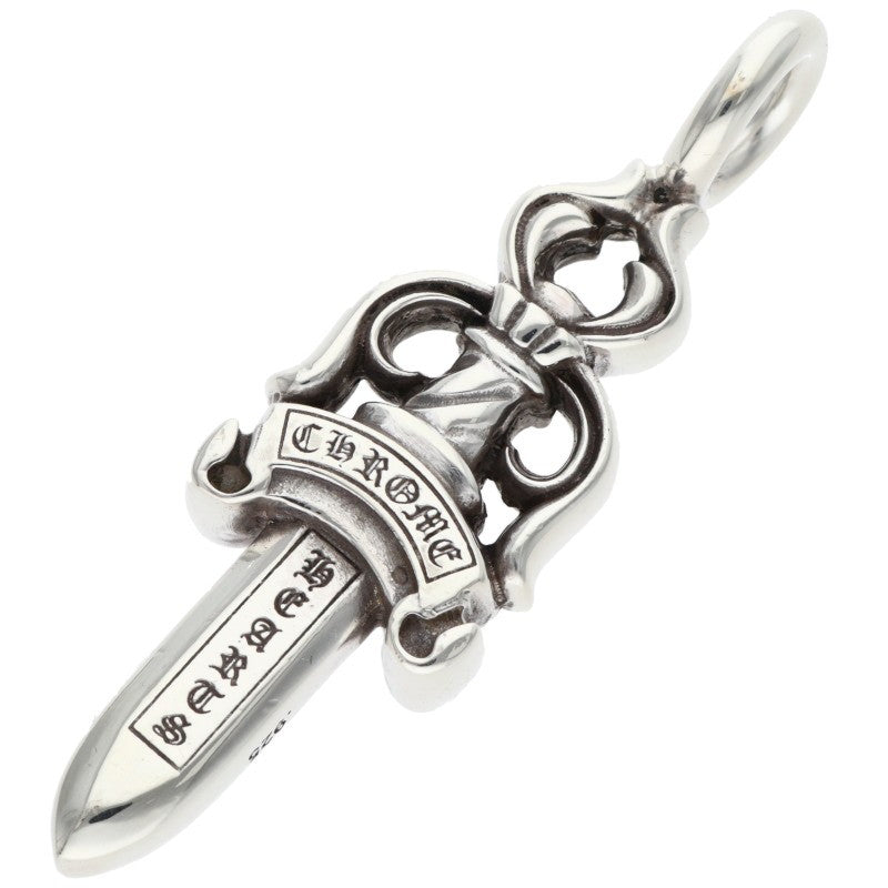 Chrome Hearts 925 Double Dagger Pendant Silver