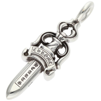 Chrome Hearts 925 Double Dagger Pendant Silver