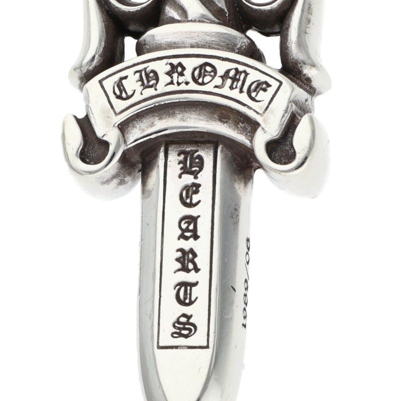 Chrome Hearts 925 Double Dagger Pendant Silver