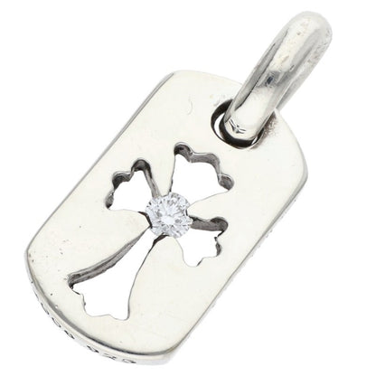 Chrome Hearts Tiny Cutout Cross Dog Tag 1 Size ONE SIZE