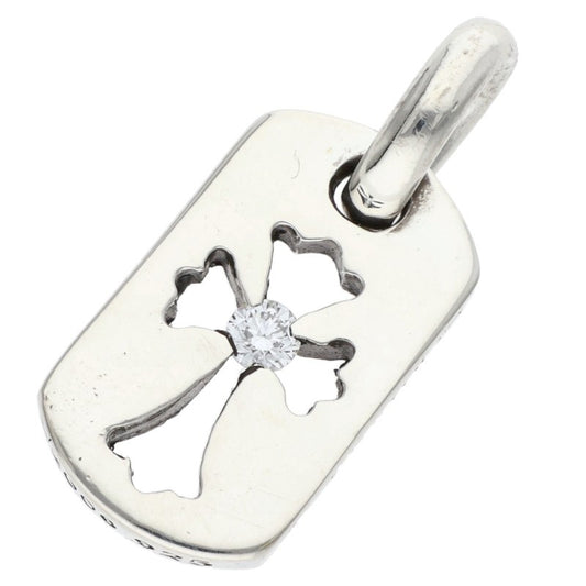 Chrome Hearts Tiny Cutout Cross Dog Tag 1 Size ONE SIZE