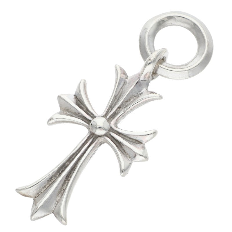 Chrome Hearts Tiny CH Cross Old Charm Silver
