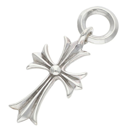 Chrome Hearts Tiny CH Cross Old Charm Silver