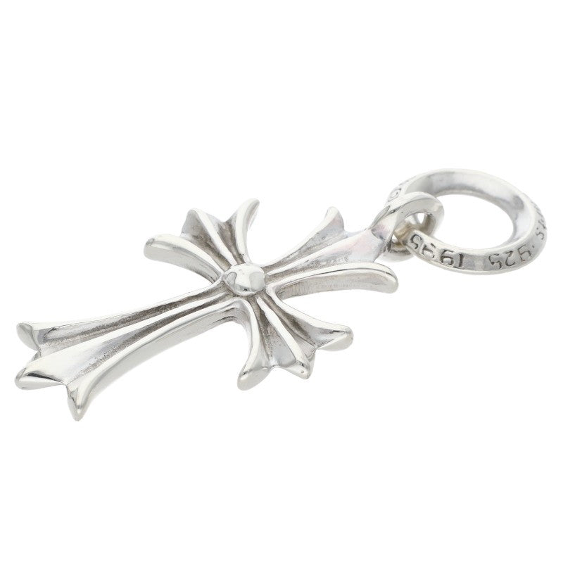 Chrome Hearts Tiny CH Cross Old Charm Silver