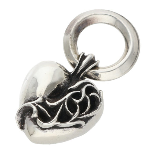 Chrome Hearts Heart Pendant Silver 925 Size ONE SIZE