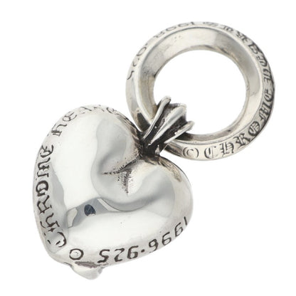 Chrome Hearts Heart Pendant Silver 925 Size ONE SIZE
