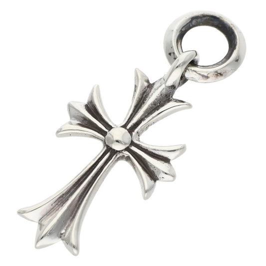 Chrome Hearts Tiny CH Cross Charm Silver 925 Size ONE SIZE