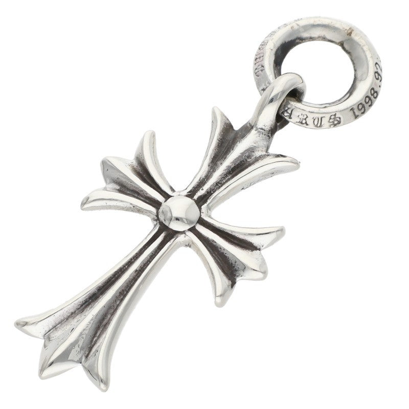 Chrome Hearts Tiny CH Cross Charm Silver 925 Size ONE SIZE