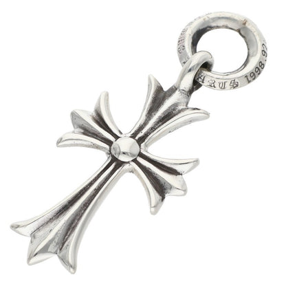Chrome Hearts Tiny CH Cross Charm Silver 925 Size ONE SIZE