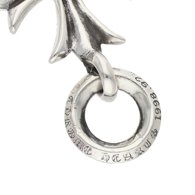 Chrome Hearts Tiny CH Cross Charm Silver 925 Size ONE SIZE