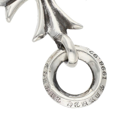Chrome Hearts Tiny CH Cross Charm Silver 925 Size ONE SIZE