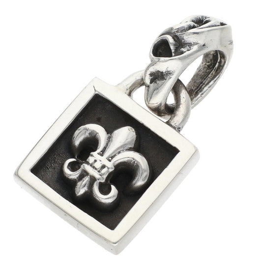 Chrome Hearts Framed BS Fleur Charm Silver 925 Size ONE SIZE