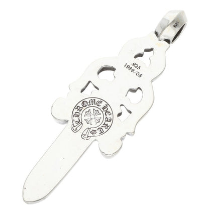 Chrome Hearts Large Dagger Pendant Silver 925 Size ONE SIZE
