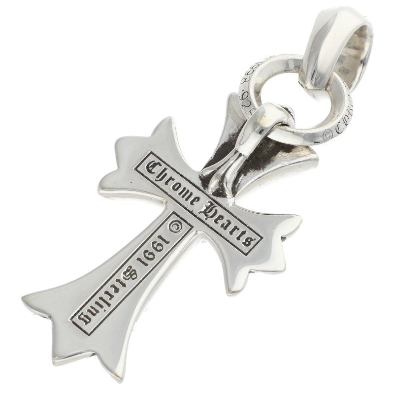 Chrome Hearts Small CH Cross W Bale Silver Size ONE SIZE