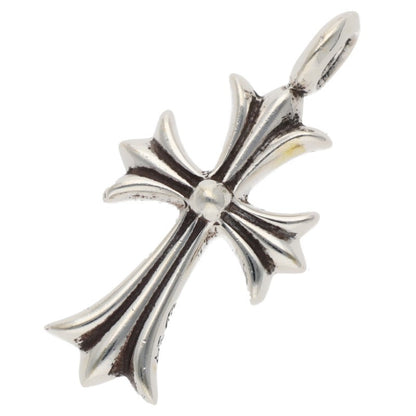 Chrome Hearts Tiny Fat Cross Pave Diamond 925 Size ONE Multi