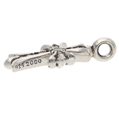 Chrome Hearts Tiny Fat Cross Pave Diamond 925 Size ONE Multi