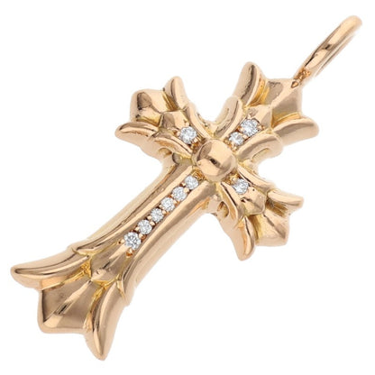 Chrome Hearts 22K DBL CH CRS Pave Diamond Size ONE SIZE