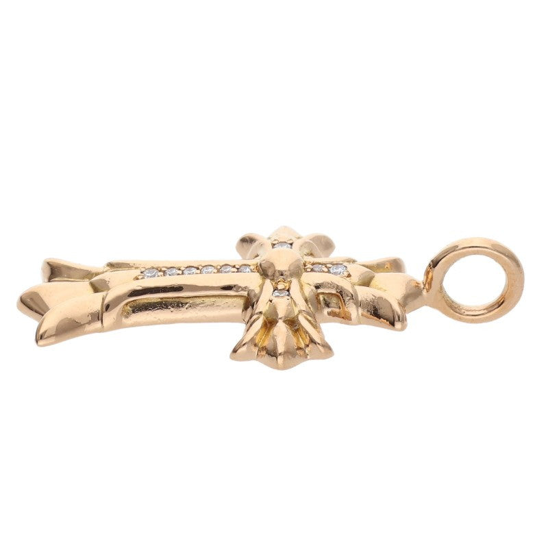 Chrome Hearts 22K DBL CH CRS Pave Diamond Size ONE SIZE
