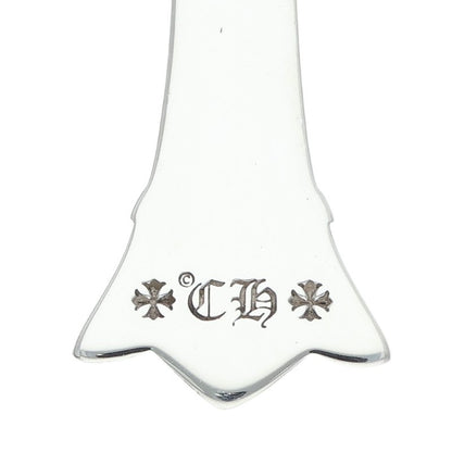 Chrome Hearts Small DBL CH Cross Silver Size ONE SIZE