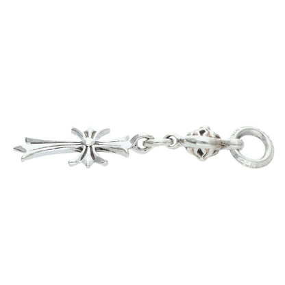Chrome Hearts 1 Ball Tiny CH Cross Silver Size ONE SIZE
