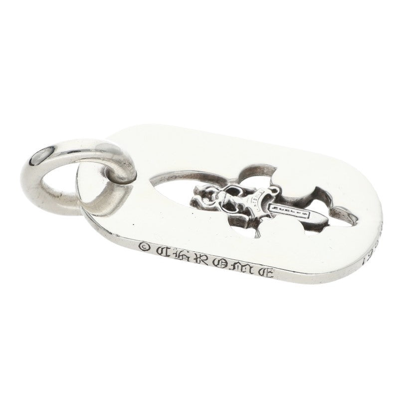 Chrome Hearts Small Flare Dagger Dog Tag Size ONE SIZE