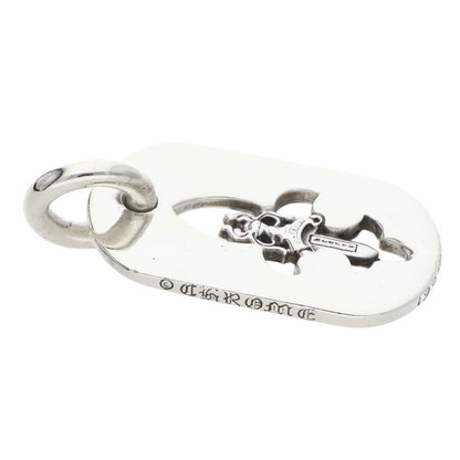 Chrome Hearts Small Flare Dagger Dog Tag Size ONE SIZE