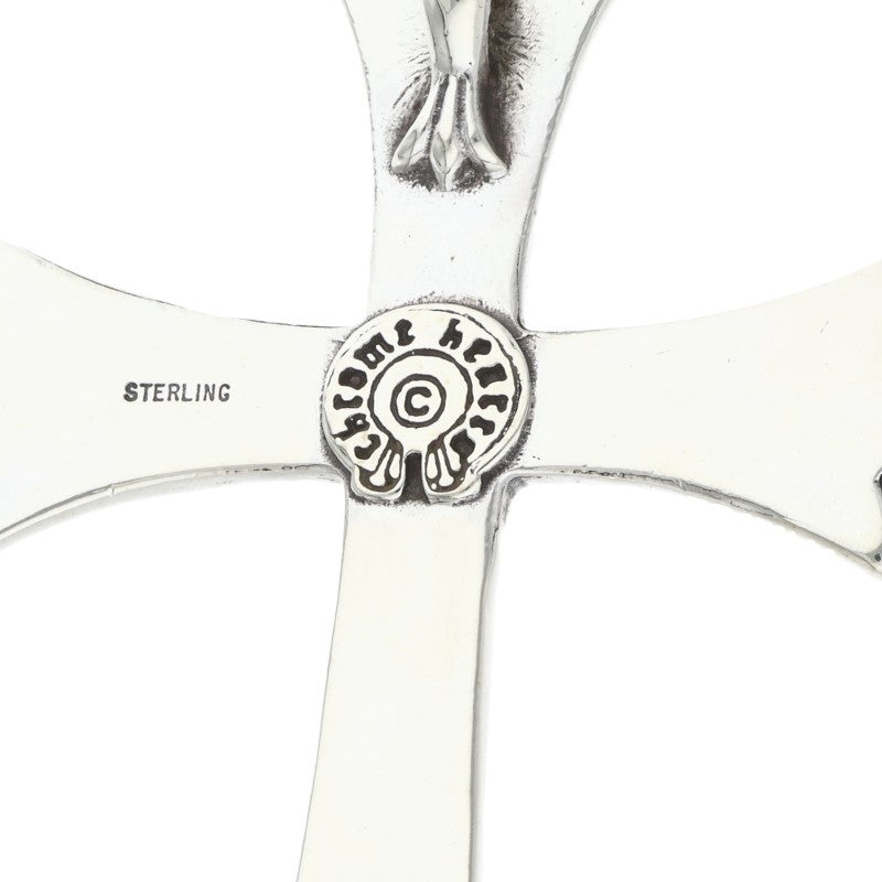 Chrome Hearts Large CH Cross Silver Pendant Size ONE SIZE