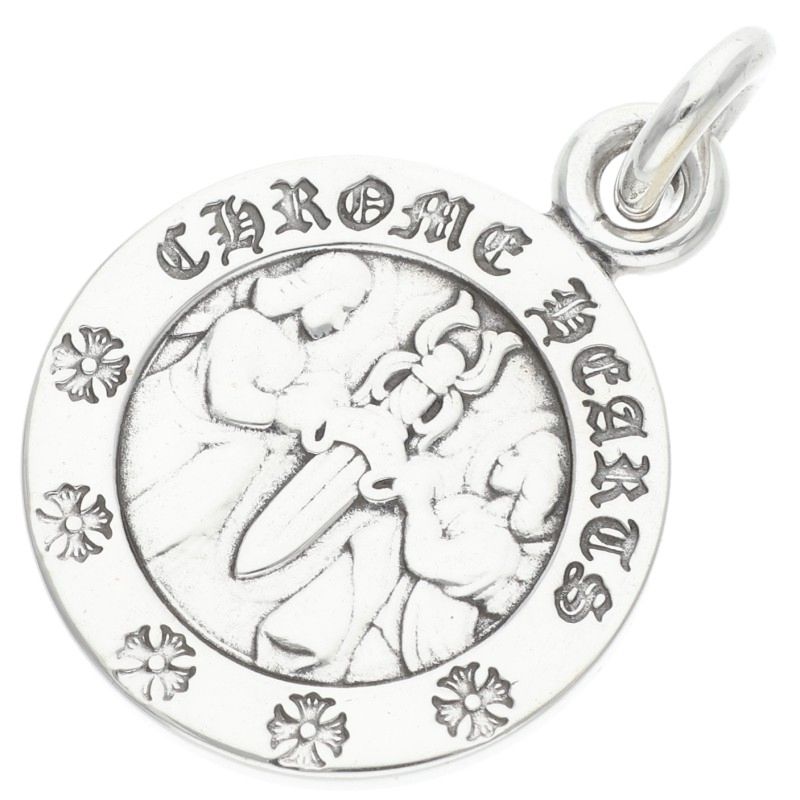 Chrome Hearts Angel Medal V2 925 Silver Charm Size ONE SIZE