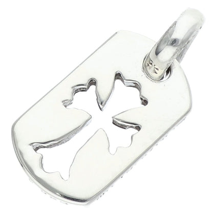 Chrome Hearts Tiny Cutout Cross Dog Tag Charm Size ONE SIZE