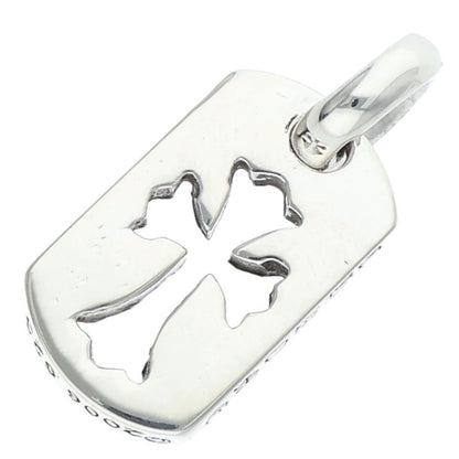 Chrome Hearts Tiny Cutout Cross Dog Tag Charm Size ONE SIZE