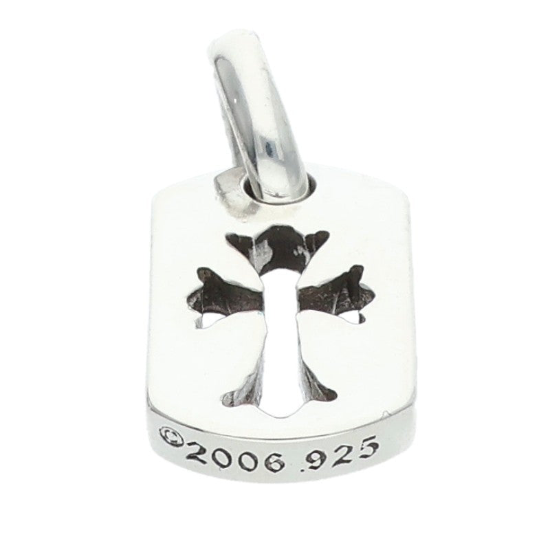Chrome Hearts Tiny Cutout Cross Dog Tag Charm Size ONE SIZE