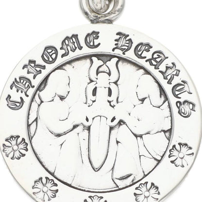 Chrome Hearts 925 Silver Angel Medal Charm Size ONE SIZE