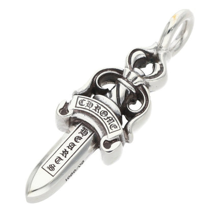 Chrome Hearts 925 Silver Double Dagger Pendant Size ONE SIZE