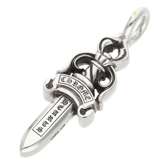 Chrome Hearts 925 Silver Double Dagger Pendant Size ONE SIZE