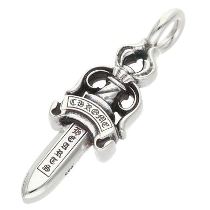 Chrome Hearts 925 Silver Double Dagger Pendant Size ONE SIZE