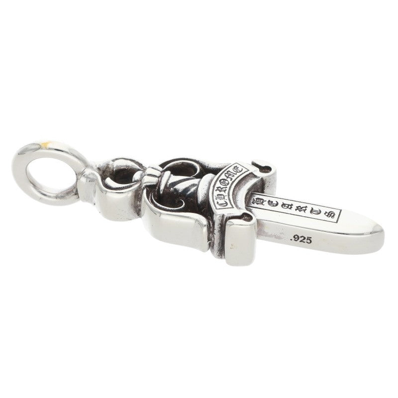 Chrome Hearts 925 Silver Double Dagger Pendant Size ONE SIZE