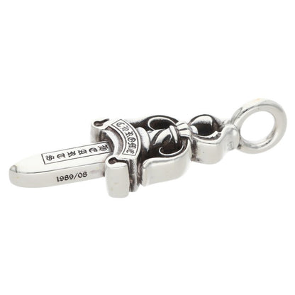 Chrome Hearts 925 Silver Double Dagger Pendant Size ONE SIZE