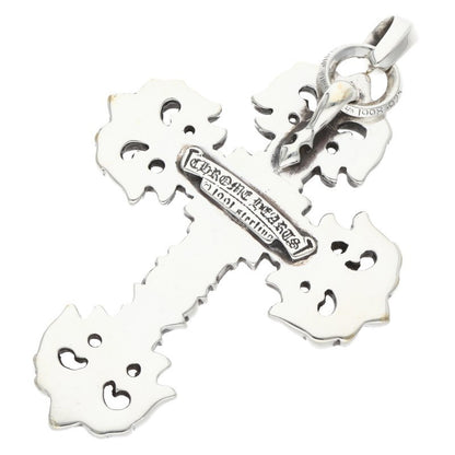 Chrome Hearts Sterling Silver Filigree Cross W Size ONE SIZE