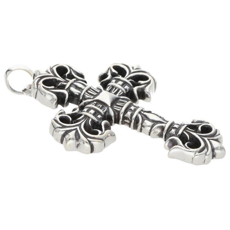 Chrome Hearts Sterling Silver Filigree Cross W Size ONE SIZE