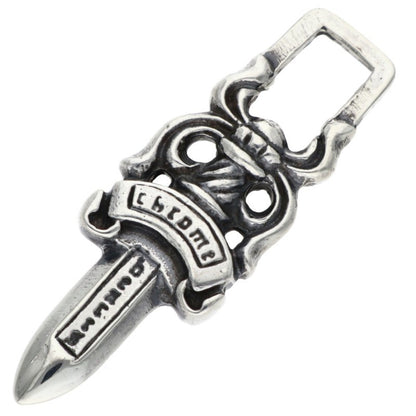 Chrome Hearts Silver #5 Dagger Charm Pendant Size ONE SIZE
