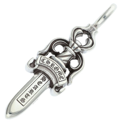 Chrome Hearts 925 Silver Double Dagger Pendant Size ONE SIZE