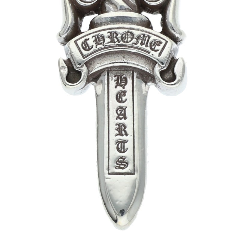 Chrome Hearts 925 Silver Double Dagger Pendant Size ONE SIZE
