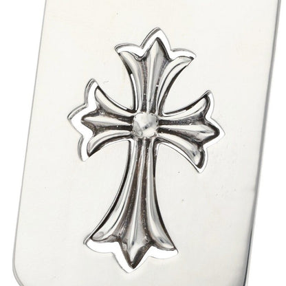 Chrome Hearts 925 Silver Cutout Tiny Cross Dog Size ONE SIZE