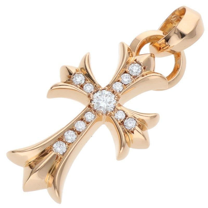 Chrome Hearts 22K SML CH Cross Bale Pendant Size ONE SIZE