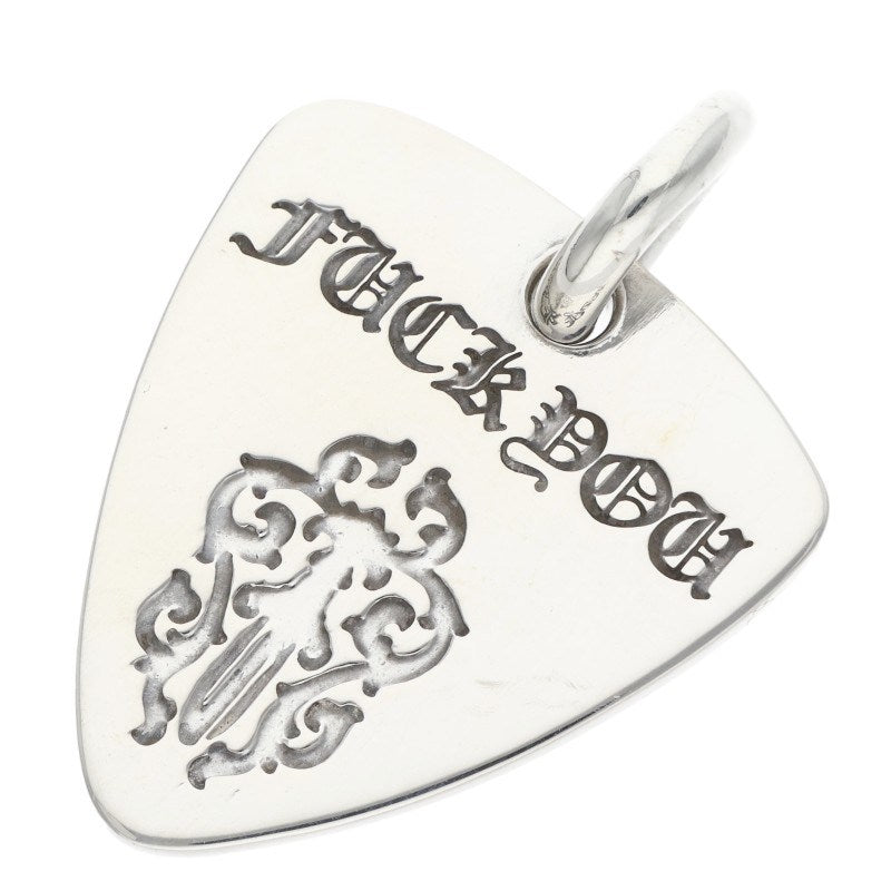 Chrome Hearts 925 Silver Guitar Pick Pendant Size ONE SIZE