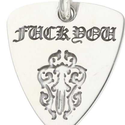 Chrome Hearts 925 Silver Guitar Pick Pendant Size ONE SIZE