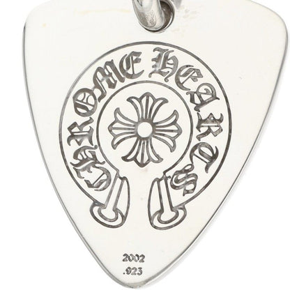 Chrome Hearts 925 Silver Guitar Pick Pendant Size ONE SIZE