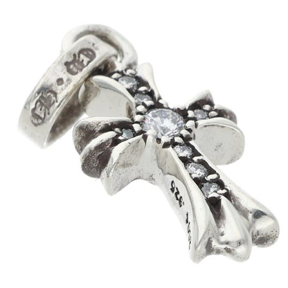Chrome Hearts 925 Silver Baby Fat Pave Diamond Size ONE SIZE