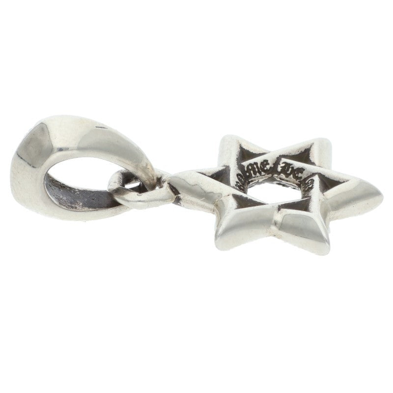 Chrome Hearts 925 Silver Star of David Charm