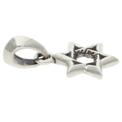 Chrome Hearts 925 Silver Star of David Charm